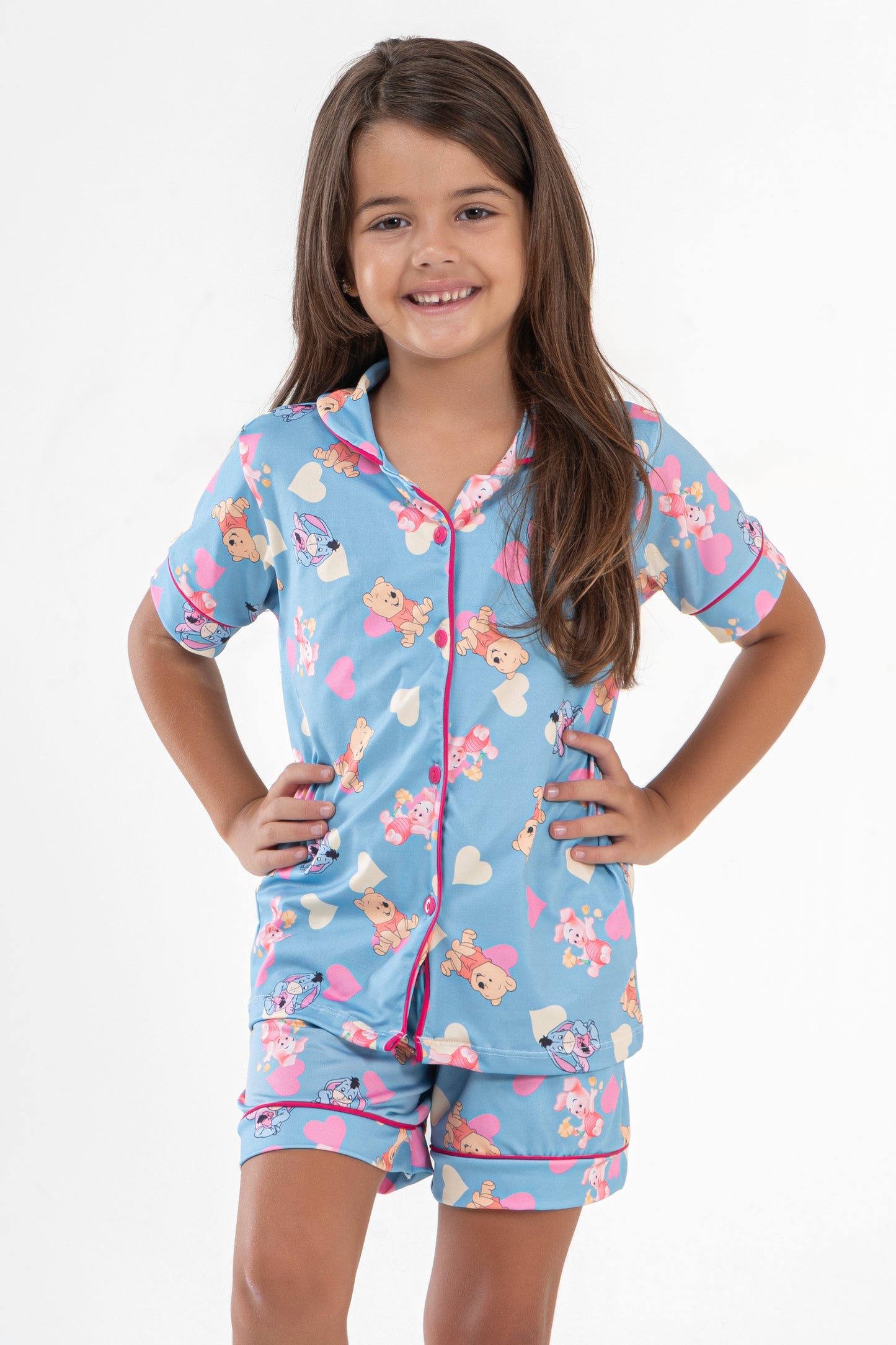 Pijama Americano Infantil Fluit - Ursinho Pooh