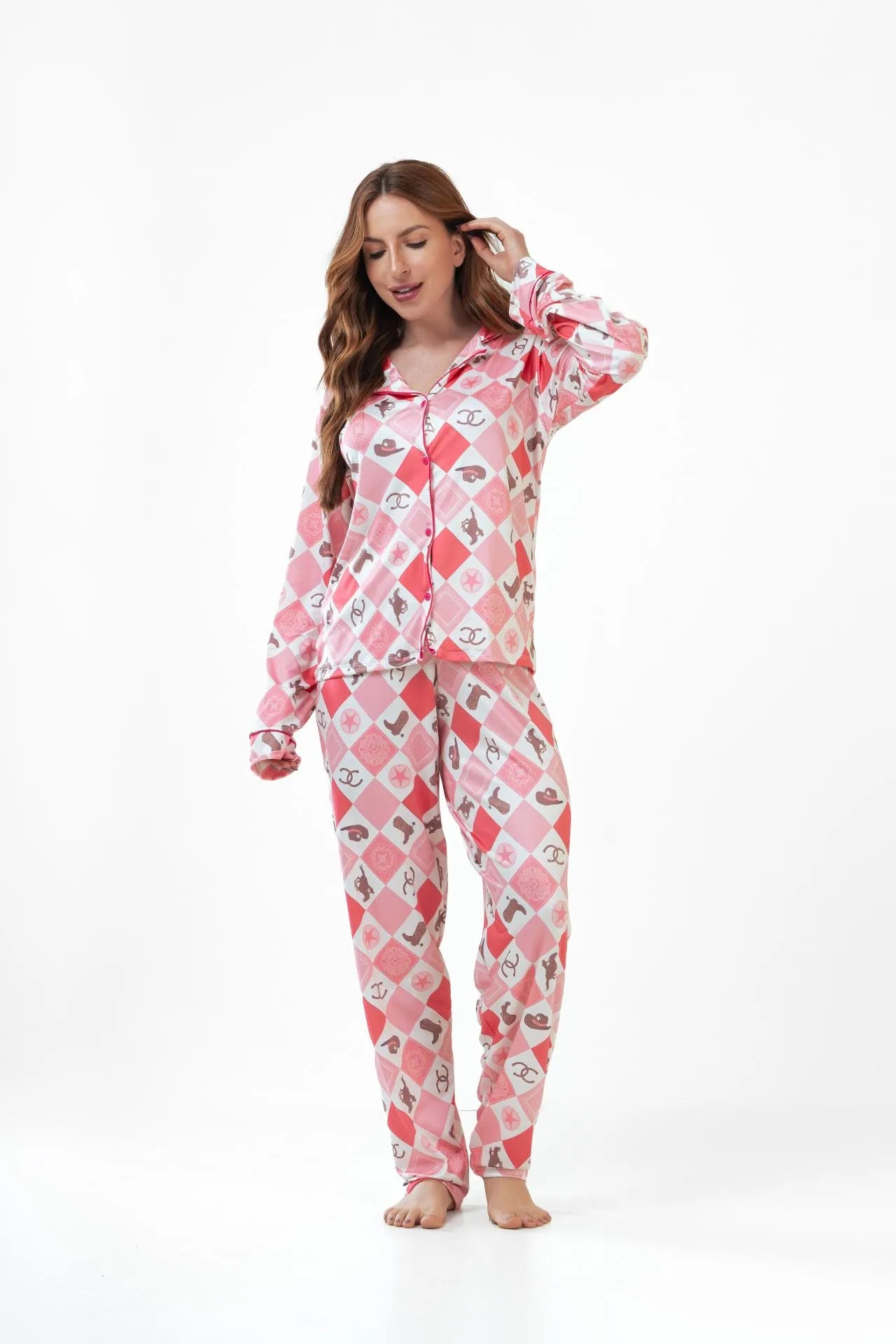 Pijama longo americano fluit- Country