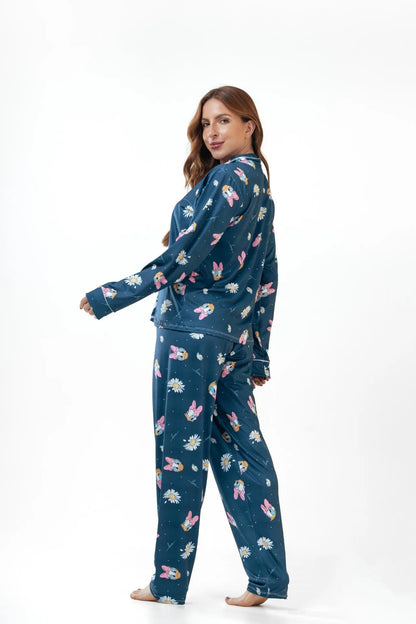 Pijama longo americano fluit- Margarida